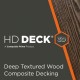 HD Deck 3D Fascia 11x74mm Golden Oak 3600mm
